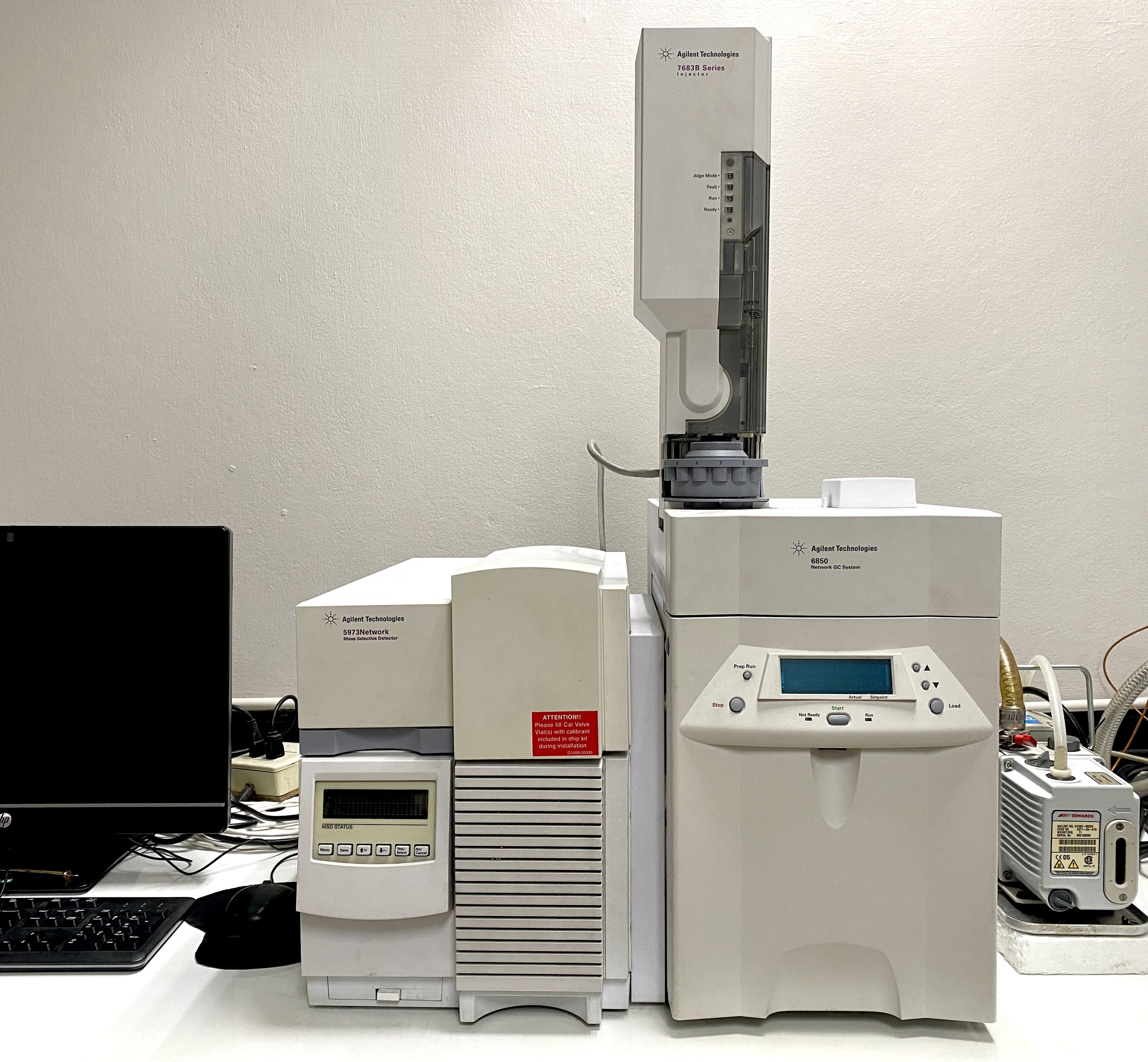 Gas chromatograph-Mass spectrometer (GC-MS)