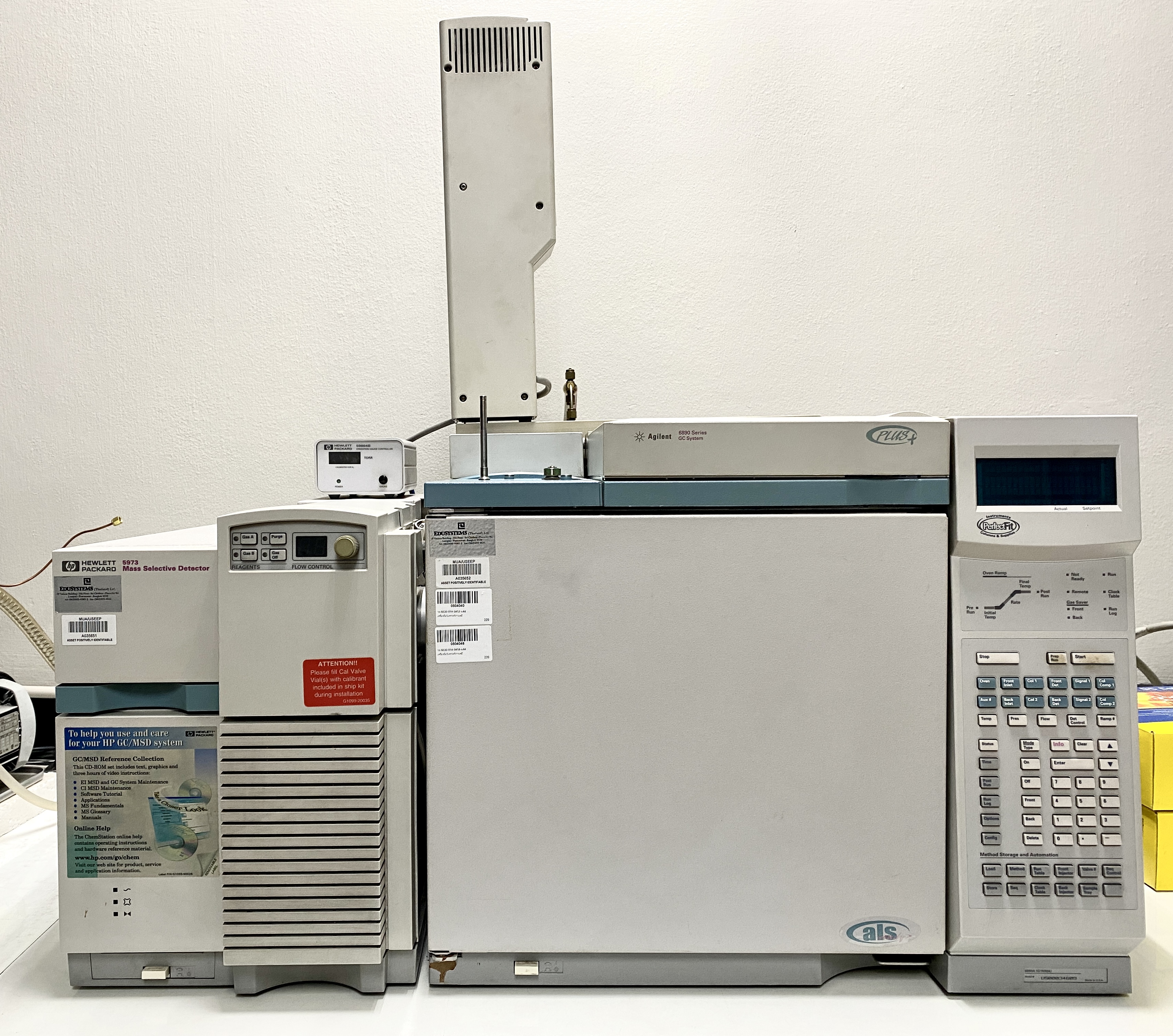 Gas chromatograph-Mass spectrometer (GC-MS)